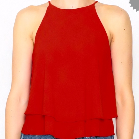 Red Tank Top - Picture 2 of 2